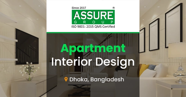 Modern apartment interior design in Dhaka, Bangladesh
