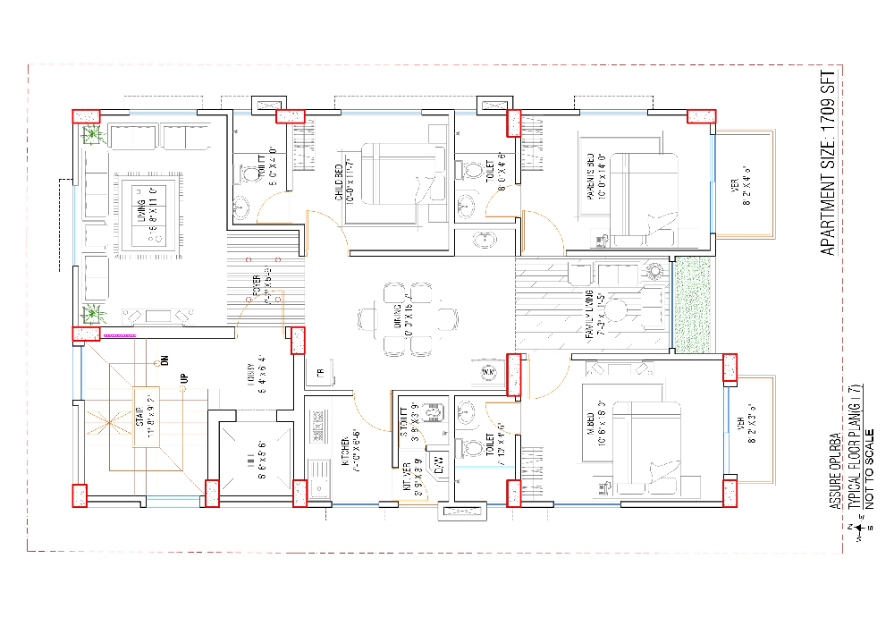Assure Opurba Typical Floor Plan