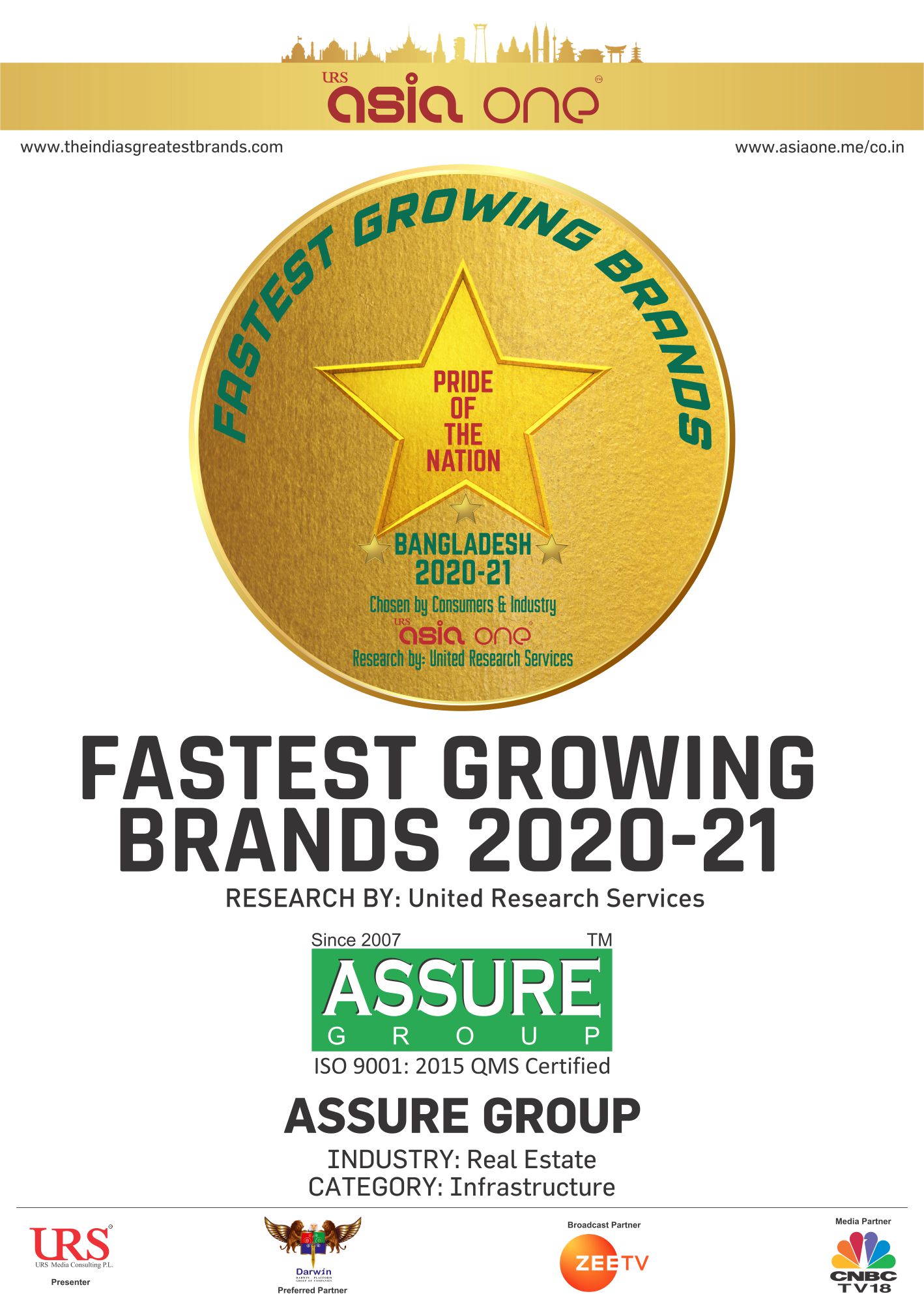 AsiaOne's Award 2020-21