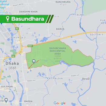Basundhara Residential Area, Dhaka
