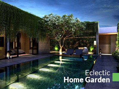 Eclectic Home Garden