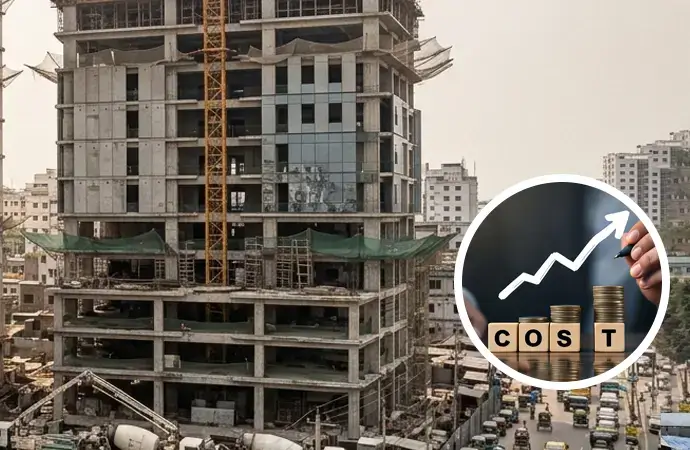 Commercial building construction cost in Bangladesh