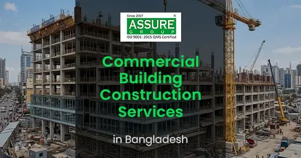 Commercial building construction in Bangladesh