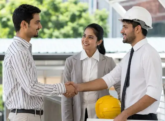 Construction supervision quality checks and handover