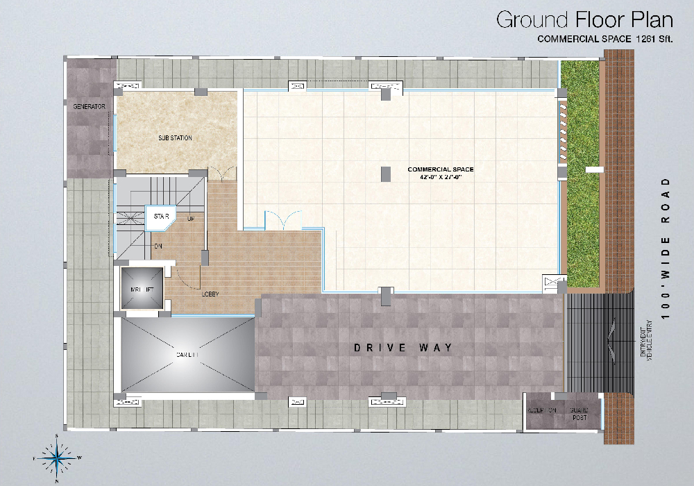 Islam Assure Heritage Ground Floor Plan