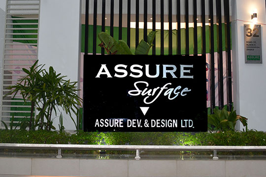 Assure Surface Project Front View