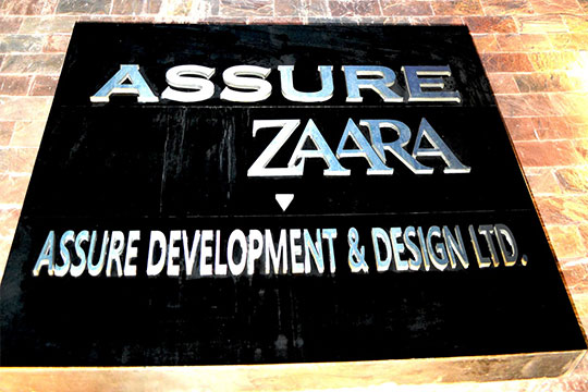 Assure Zaara Name Plate