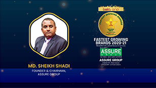 Fastest Growing Brand Award of Real Estate Industry in Bangladesh