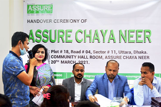 Handover Ceremony of Assure Chaya Neer-3