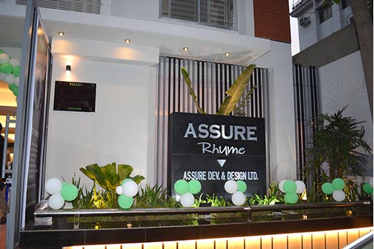 Handover of Assure Rhyme Project Front View