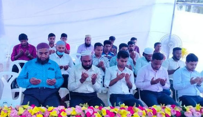 Praying on Ground Breaking Ceremony of Assure Shapla-2