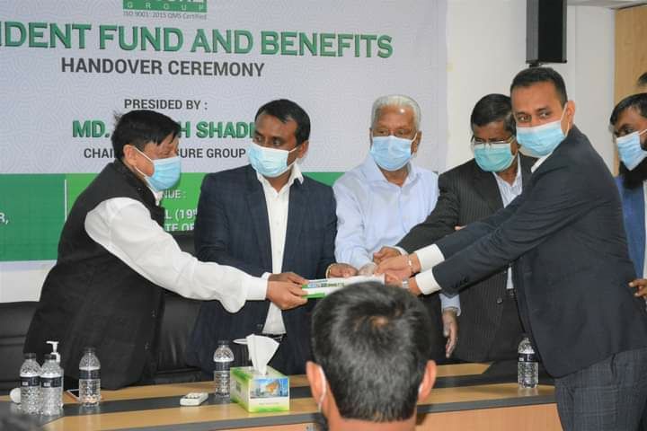 ASSURE GROUP Provident Fund and Benefits, Distribution Ceremony