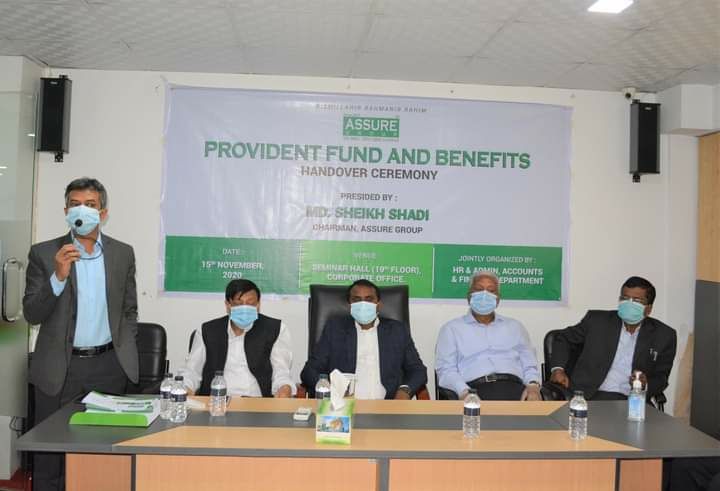 ASSURE GROUP Provident Fund and Benefits, Distribution Ceremony