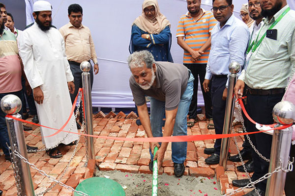 Praying on Ground Breaking Ceremony of Assure Prince Villa