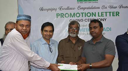 Promotion Letter Giving Ceremony