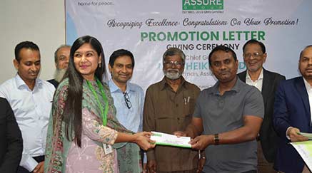 Promotion Letter Giving Ceremony