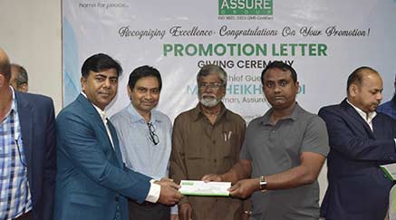 Promotion Letter Giving Ceremony