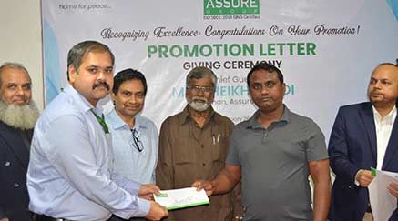 Promotion Letter Giving Ceremony