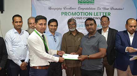 Promotion Letter Giving Ceremony