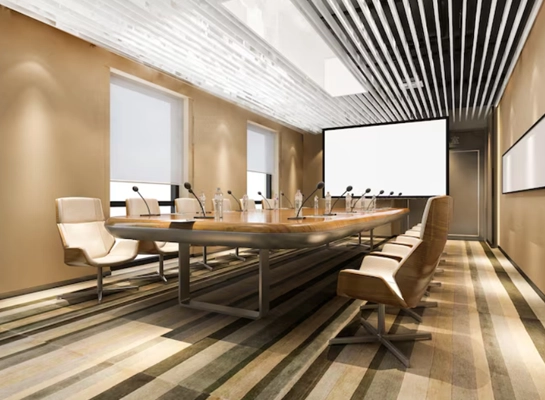 Meeting and conference room interior