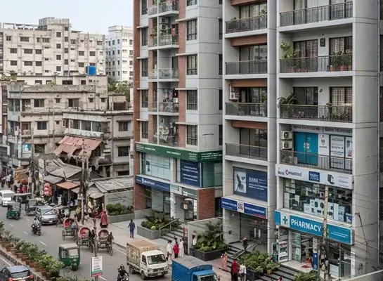Mixed-use commercial buildings