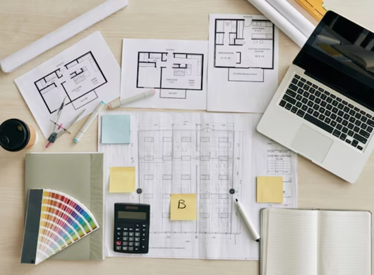 Office space planning and layout design