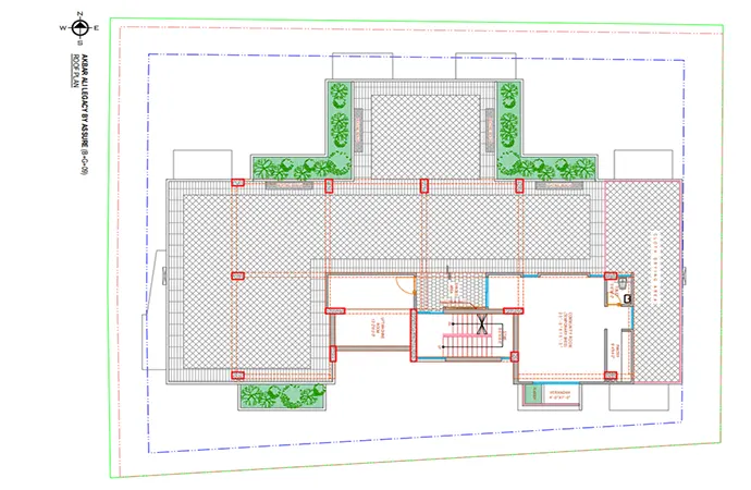 Akbor Ali Legacy Roof Top Plan