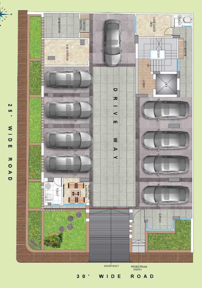 Assure Aashiana Ground Floor Plan