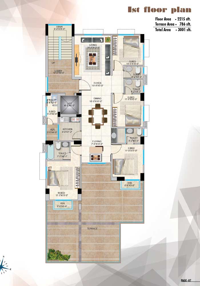 Assure Akota 1st Floor Plan