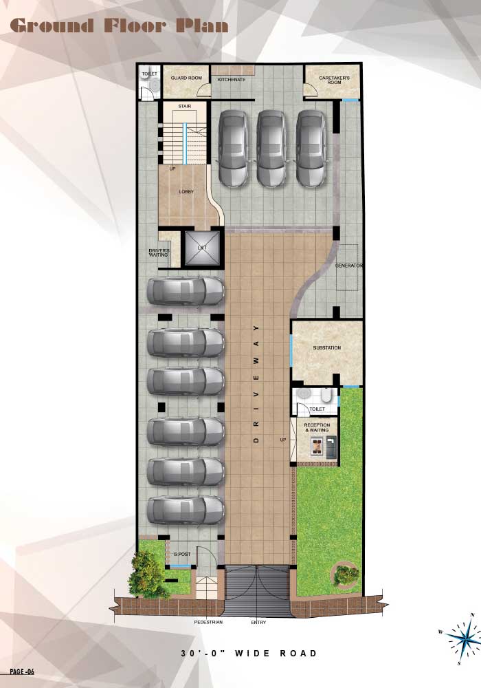 Assure Akota Ground Floor Plan