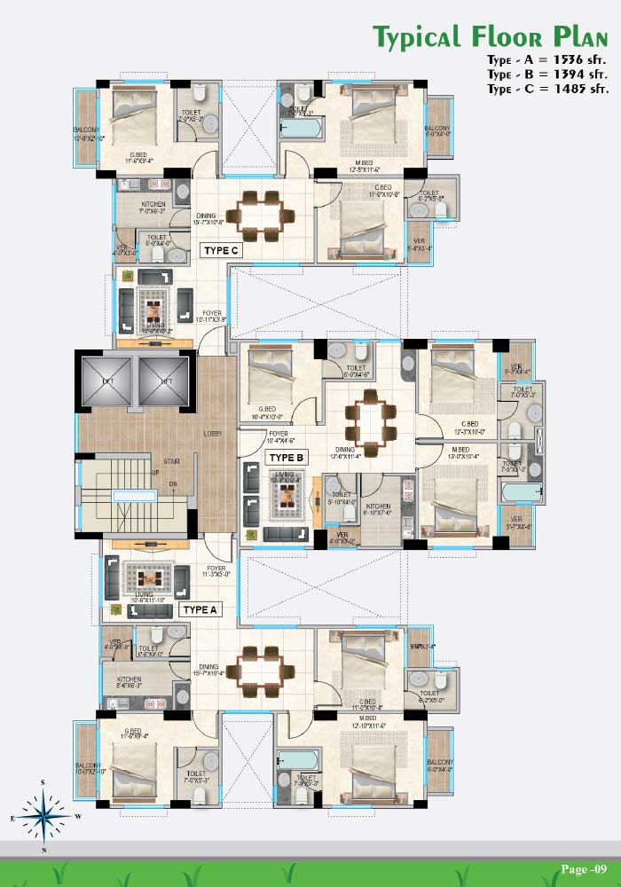 Assure Angina Typical Floorplan