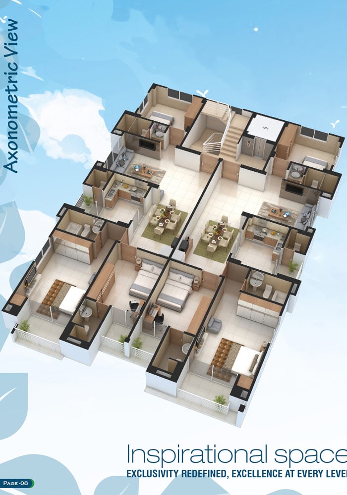 Assure Anna Villa Axonometric View