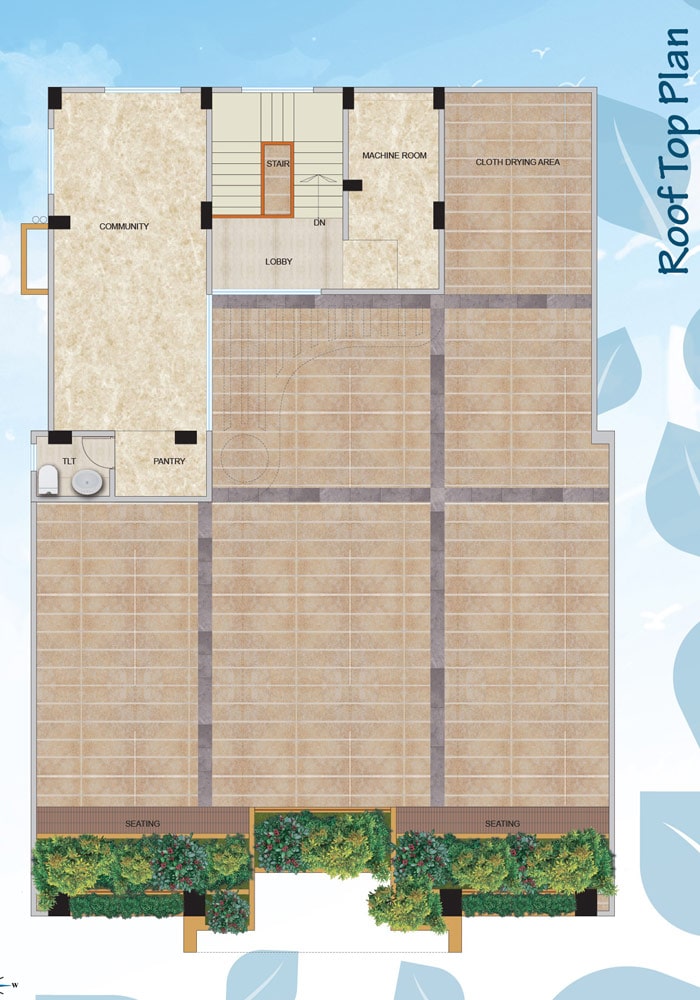 Assure Anna Villa Roof Top Plan