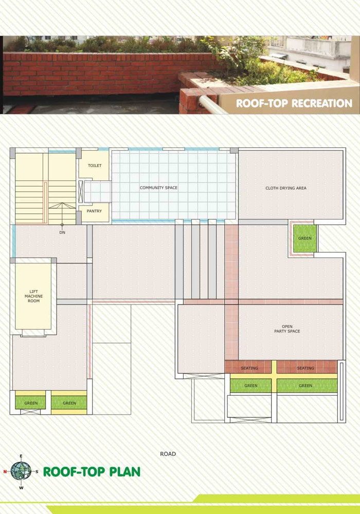 Assure Arunalok Roof Top Plan