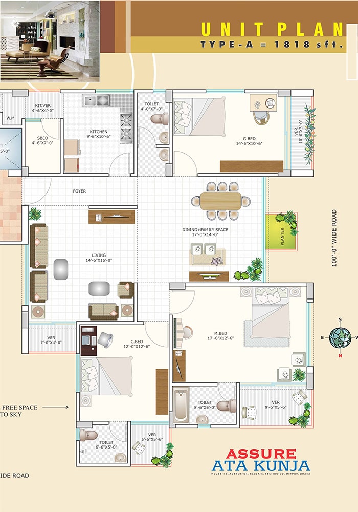 Assure Ata Kunja Unit Plan Type-A