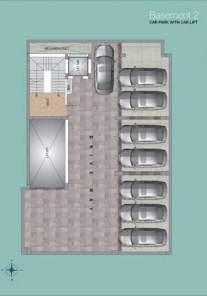 Assure Ayan Tower Basement 2 - Car Parking