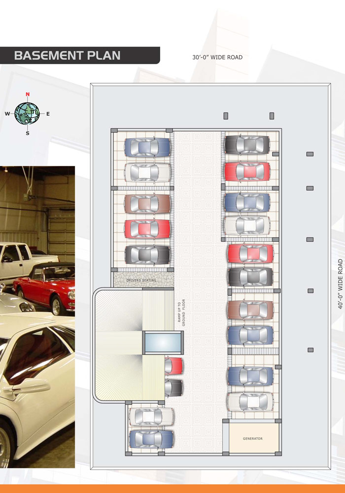 Assure Azad Palace Basement Floor Plan