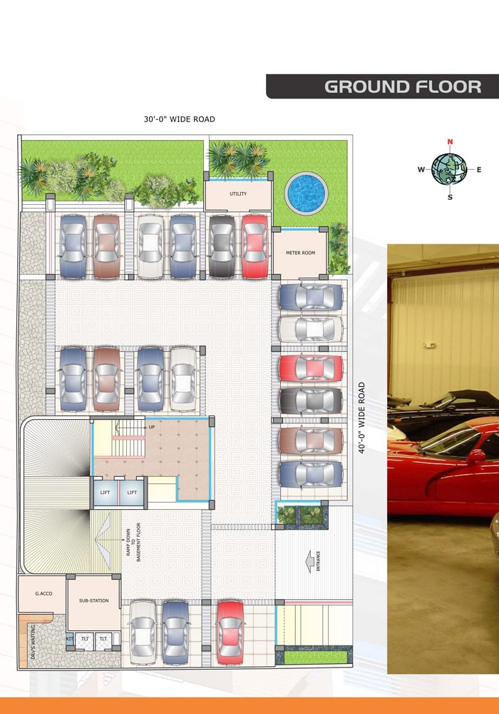 Assure Azad Palace Ground Floor Plan