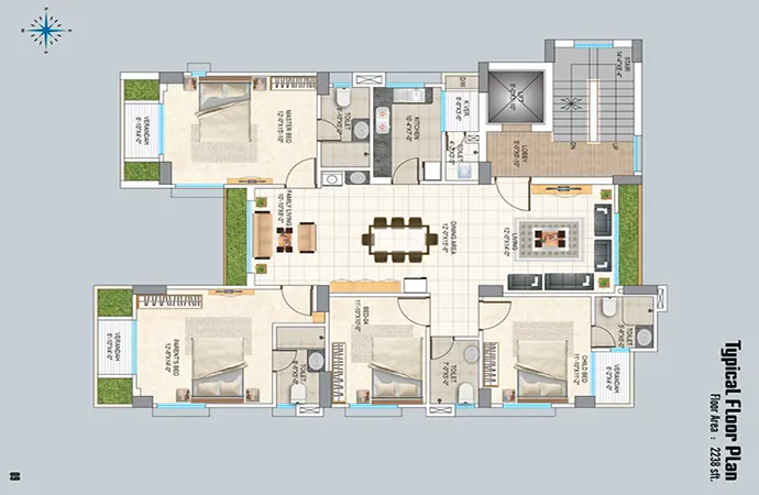 Assure Belasheshe Typical Floor Plan