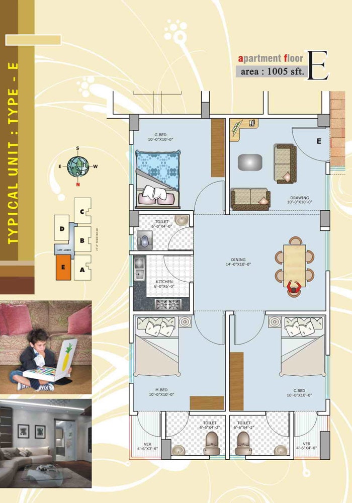 Assure Berlin Palace Roof Top Plan