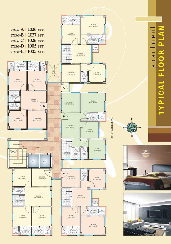 Assure Berlin Palace Typical Floor Plan