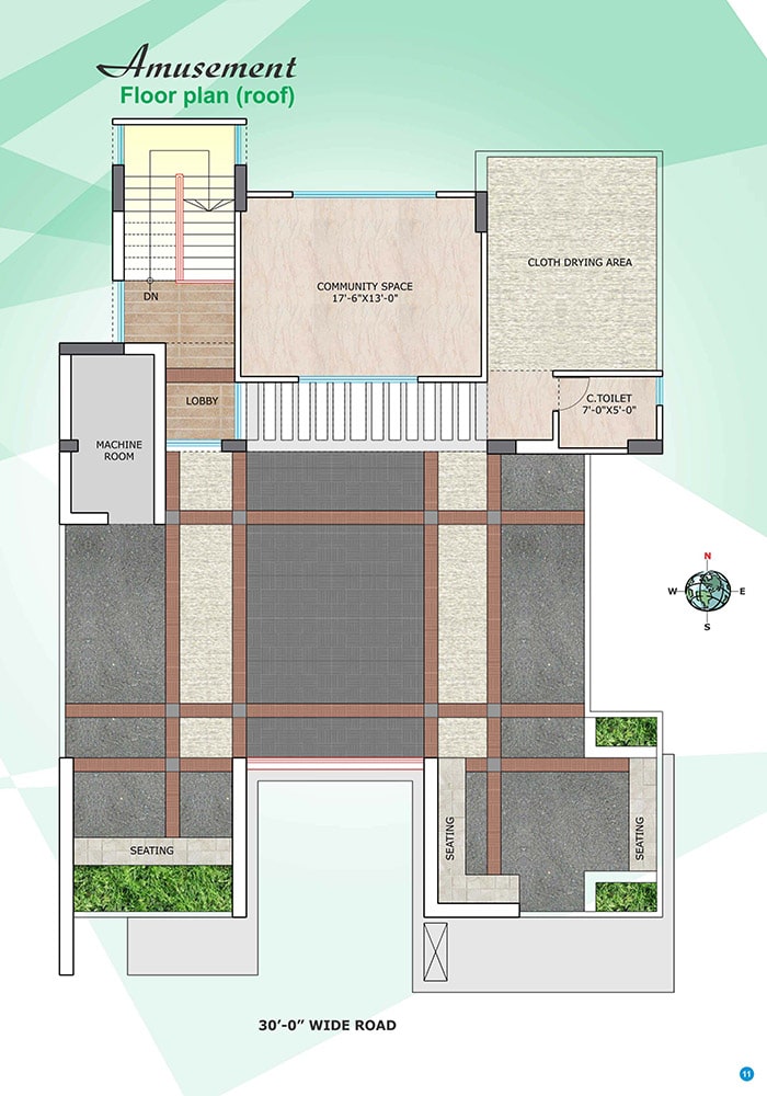 Assure Bithi Bihongo Roof Top Plan