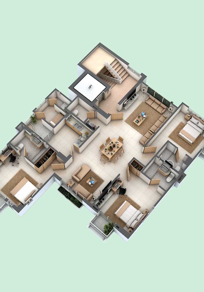 Assure Blessing Axonometric View