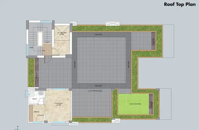 Assure Bondhon Bilash Roof Floor Plan