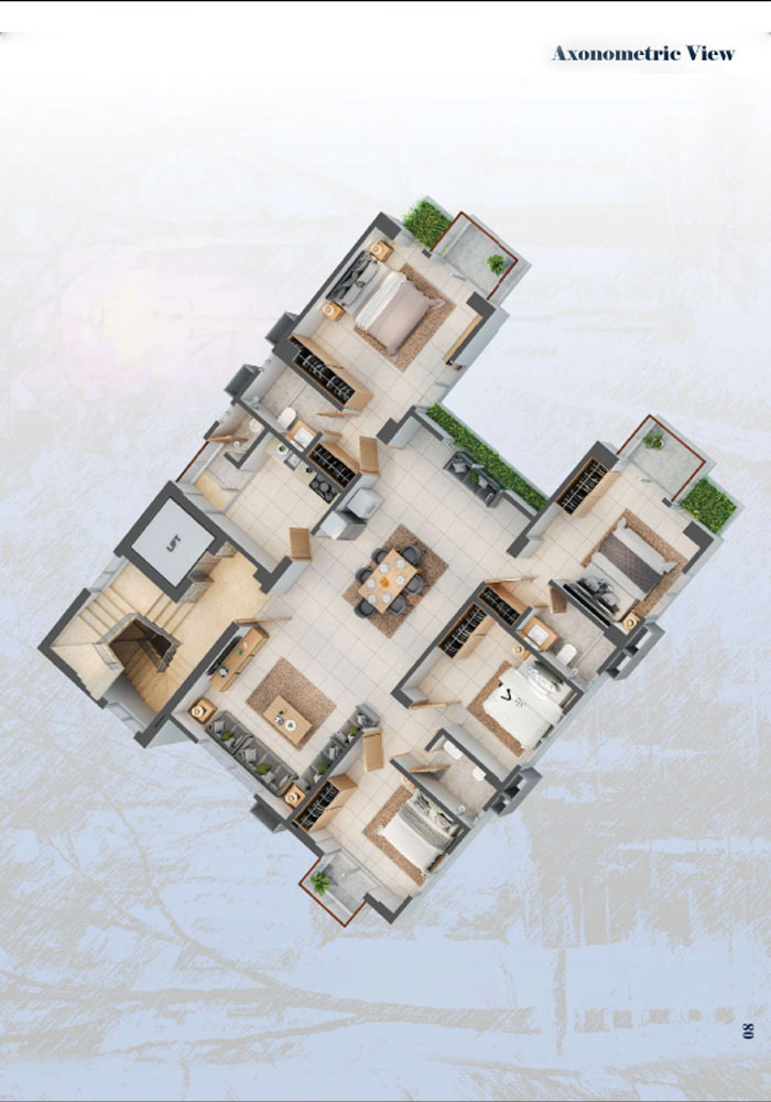 ASSURE Broadway Axonometric View