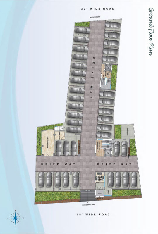 Assure Bushra Palace Ground Floor Plan