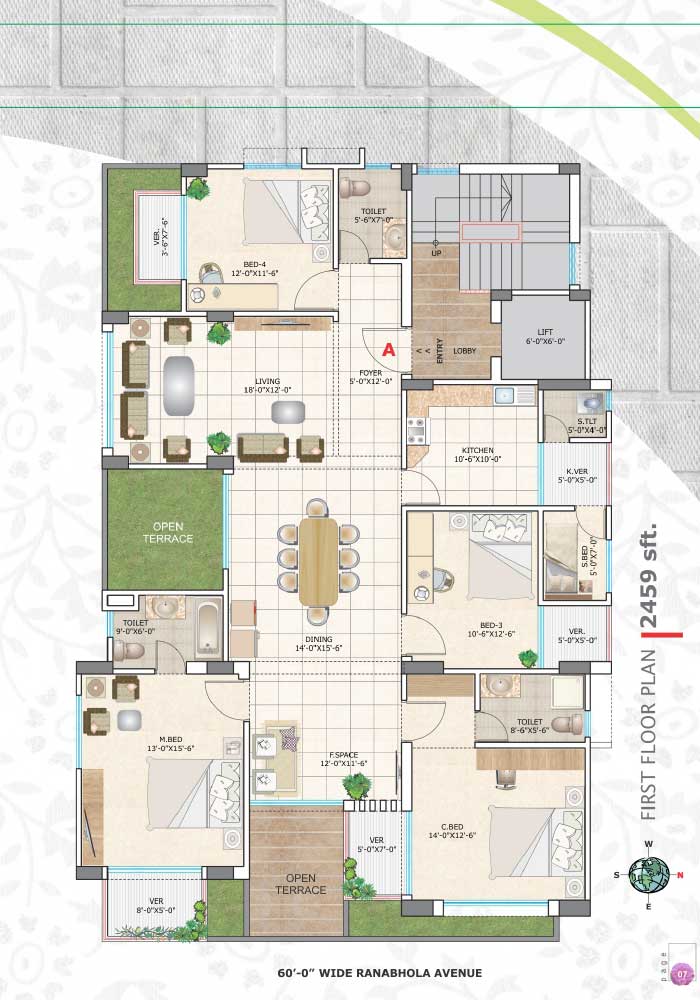 Assure Camellia Garden 1st Floor Plan