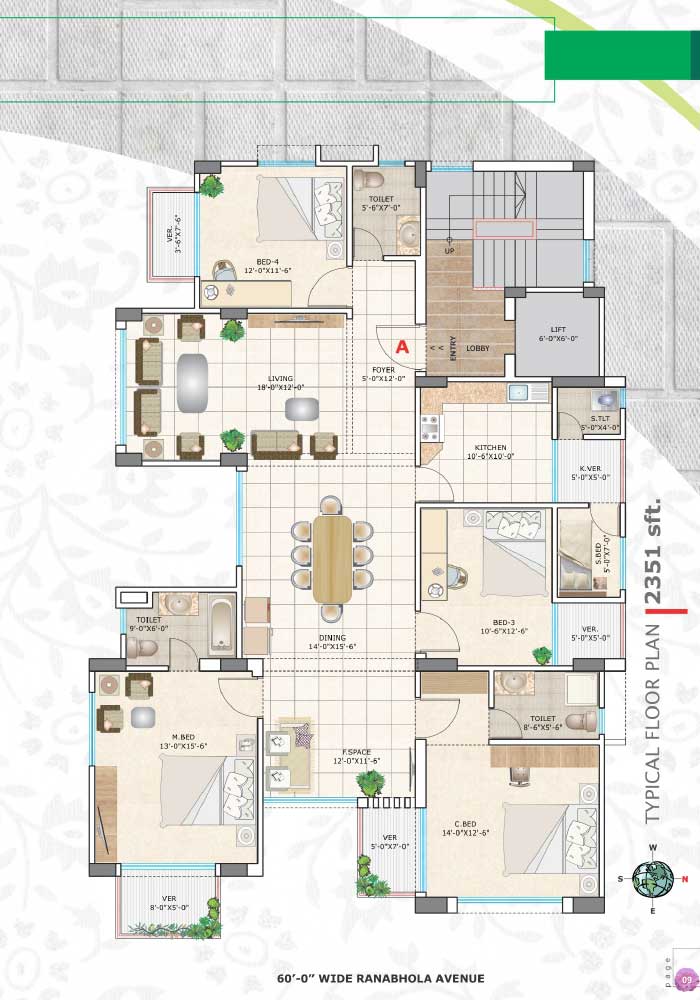 Assure Camellia Garden Typical Floor Plan