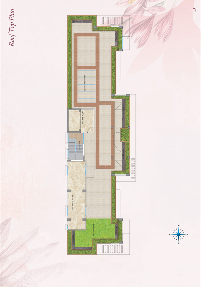 Assure Casaflora Roof Top Plan