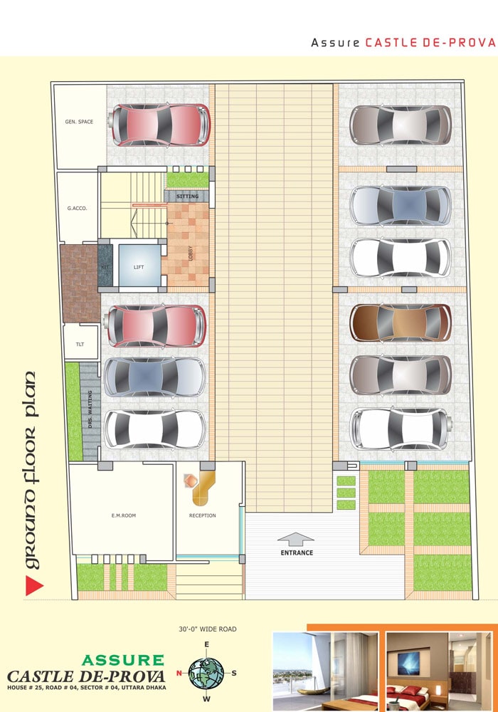 Assure Castle De Prova Ground Floor Plan